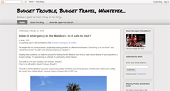 Desktop Screenshot of budgettrouble.com
