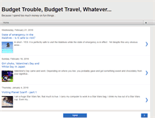 Tablet Screenshot of budgettrouble.com